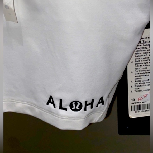 Lululemon Align Tank - Aloha, RARE, new with tags - Picture 4 of 5